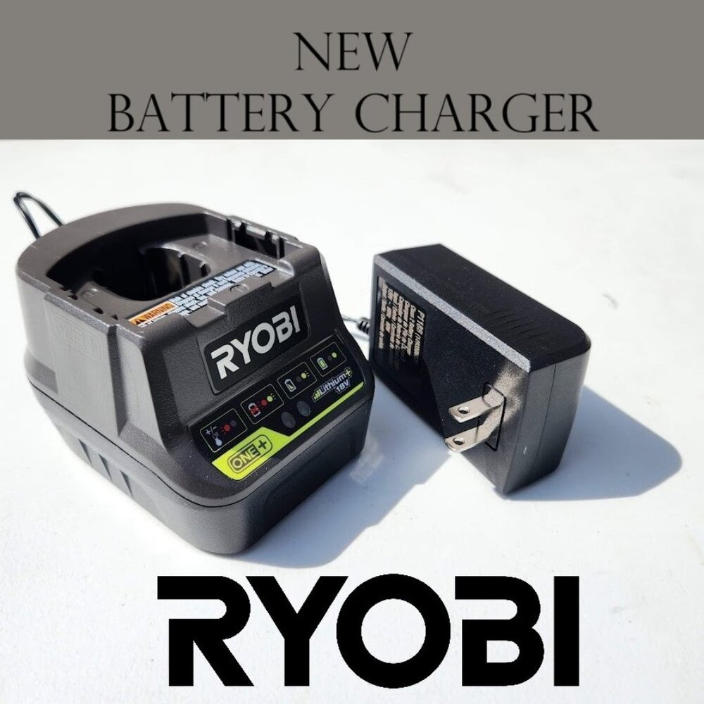 NEW Ryobi 18V Battery Charger Tools Tool This item is removed from retail packag